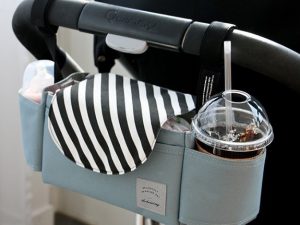 Multifunktionale Kinderwagen – Tasche – Multifunktionale Kinderwagen-Tasche in Rosa