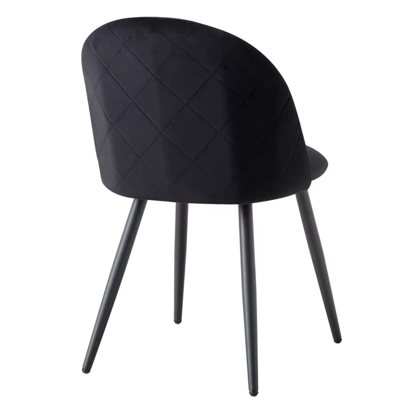 Ein Satz von 4 Küche nordischen Esszimmers tühlen Schlafzimmer Samt Kommode Party moderne Luxus Esszimmers tühle Design einzigartige Wohn möbel – Bild 4