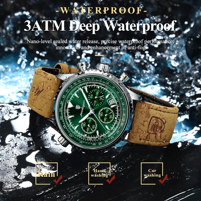 POEDAGAR Uhr in Box