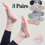 1/3 paar Professionelle Frauen Yoga Socke Silikon Anti-slip Ballett Pilates Socken Frauen Backless Atmungsaktive Bandage Yoga Sport socken