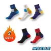 Mixed Color 5 Pairs